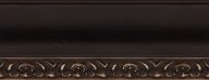703-02 - Circa Black with Embossed Silver Lip Frame